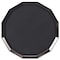 Service Ideas Paneled Tray with Removable Insert, 14"diameter, Stainless Steel, Black Onyx TRPN1614RIBSBX - alternate 2